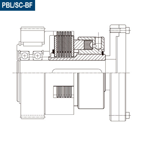 Ejemplo de momtaje de freno neumatico multidisco directo pbl sc bf